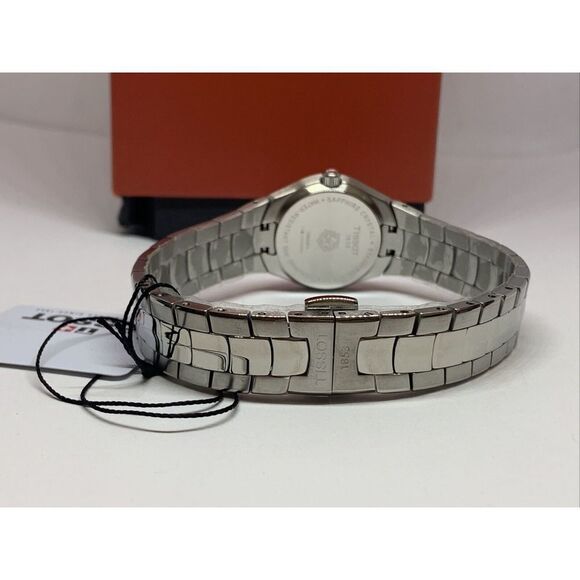 Tissot T0966.009.11.431.00 Womens Stainless Steel Analog Dial Quartz Watch WAT10 - Picture 10 of 12